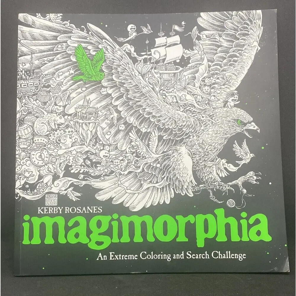 Imagimorphia : An Extreme Coloring and Search Challenge by Kerby Rosanes (2016)